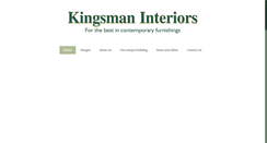 Desktop Screenshot of kingsmaninteriors.co.uk